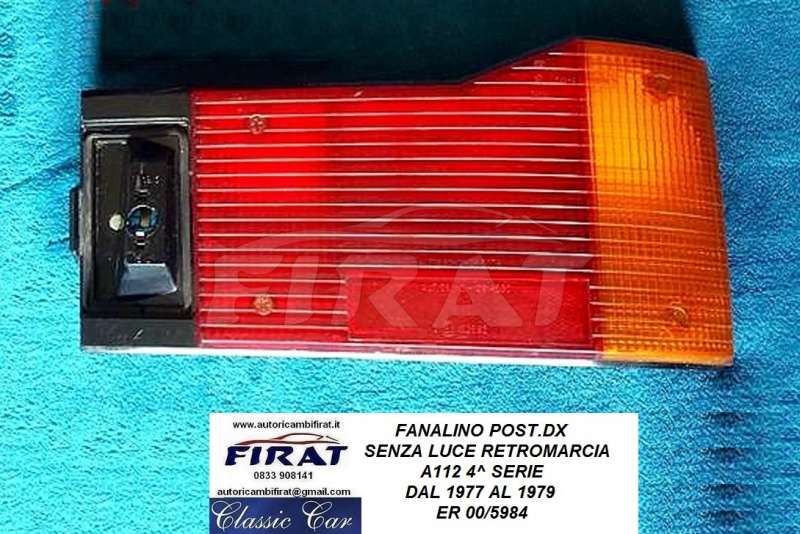 FANALINO A112 77 - 79 S/RETRO POST.DX - Clicca l'immagine per chiudere